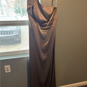 Azazie Mauve Pink Bridesmaid Dress